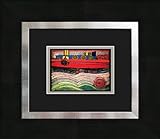 artissimo, Kunstdruck gerahmt, 45x40cm, AG3087, Friedensreich Hundertwasser: Regentag auf Liebe Wellen, Bild, Wandbild, Poster, Wanddekoration