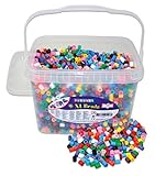Playbox PBX2456310 2456310 XL-Perlen, 5000 Stück, 14 Farben, Mehrfarbig