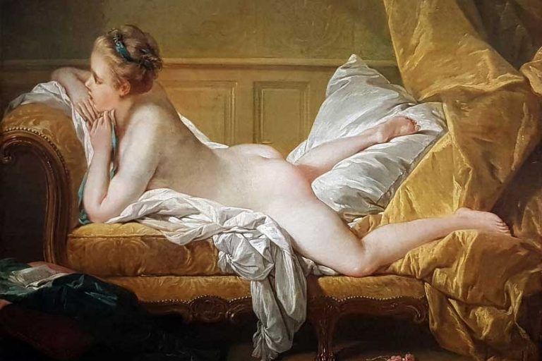 Francois-Boucher-Ruhendes-Maedchen-berühmte-gemälde-bekannter-künstler