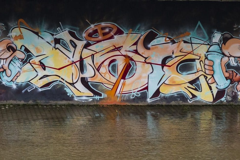 Graffiti Schrift, Buchstaben, Abc, Alphabet, Schrift zum Abzeichnen, Alphabet