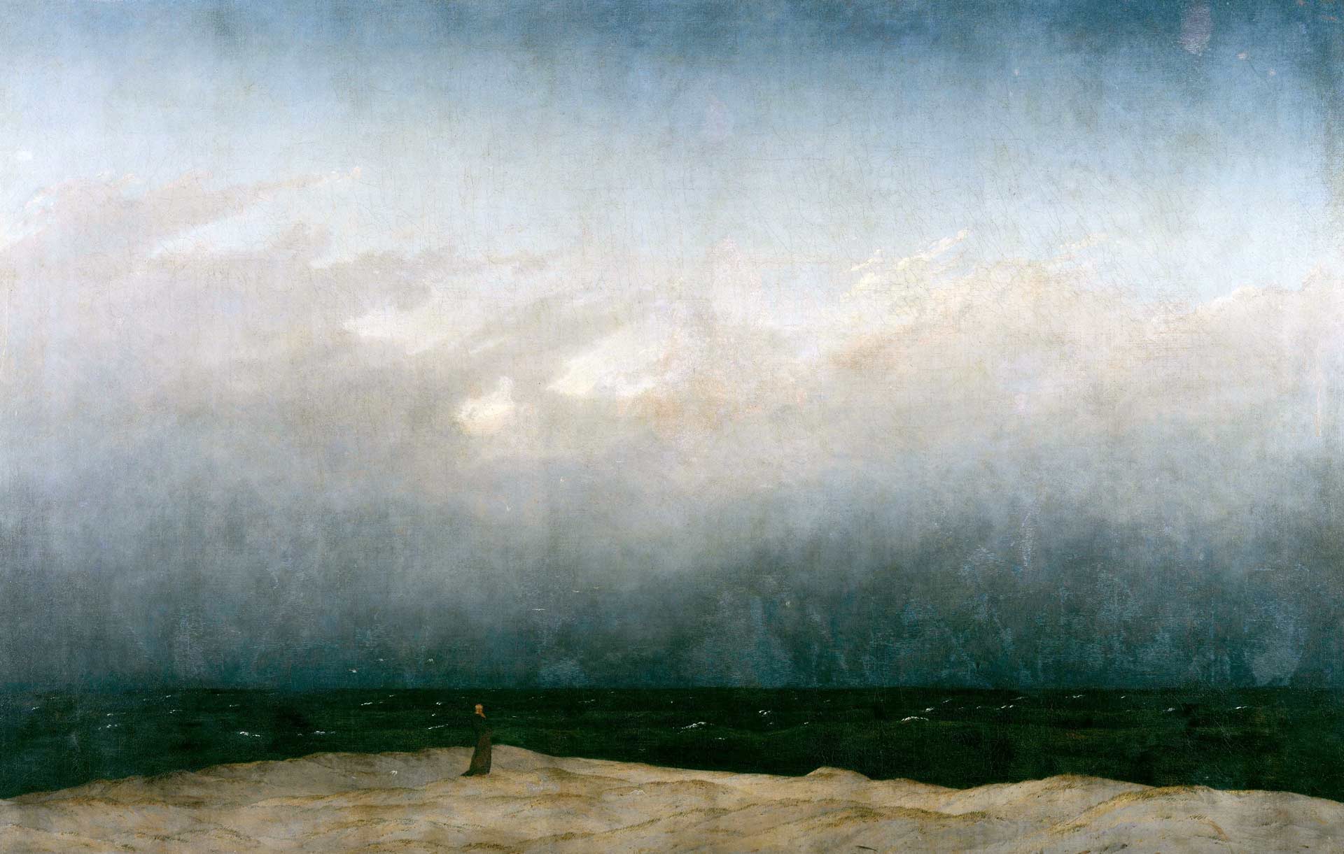 Caspar David Friedrich - Der Mönch am Meer
