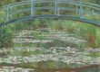 Claude Monet, Die japanische Brücke: grüne Holzbrücke über dem Seerosenteich in Giverny